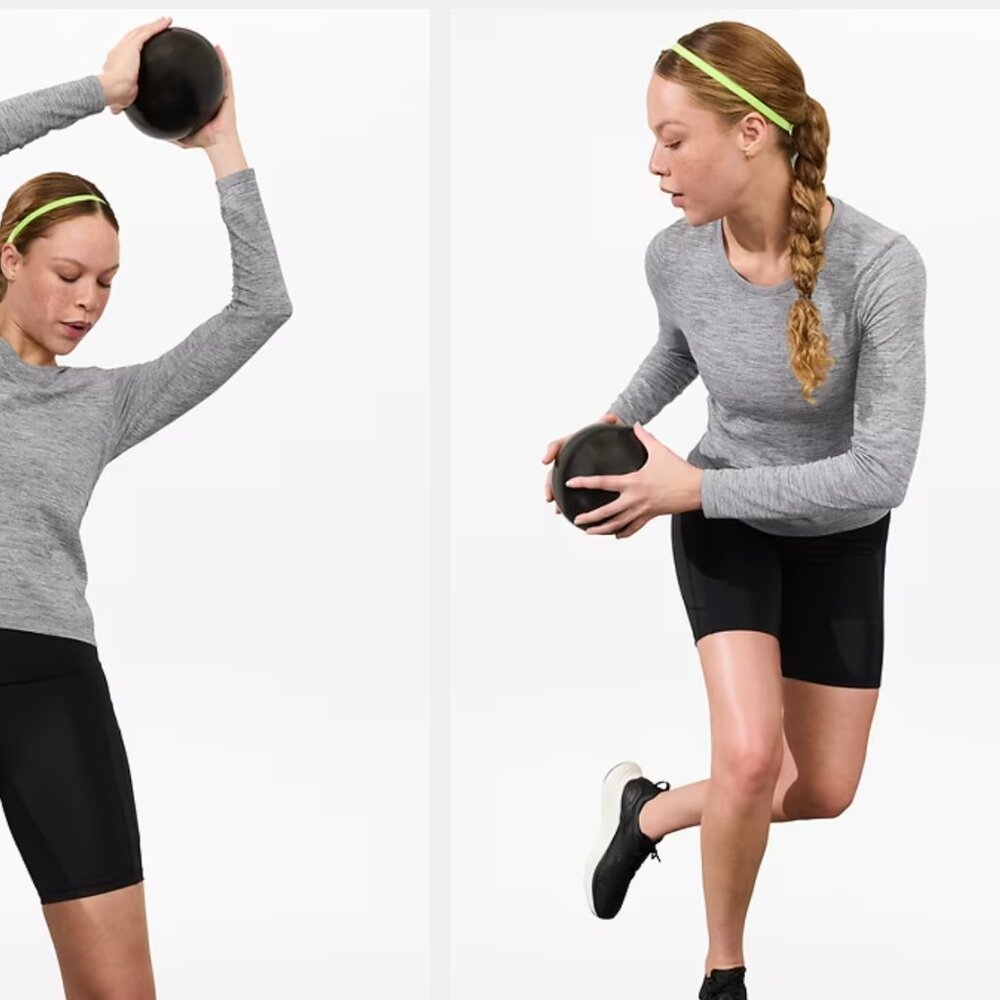 In Motion Seamless Heather Top